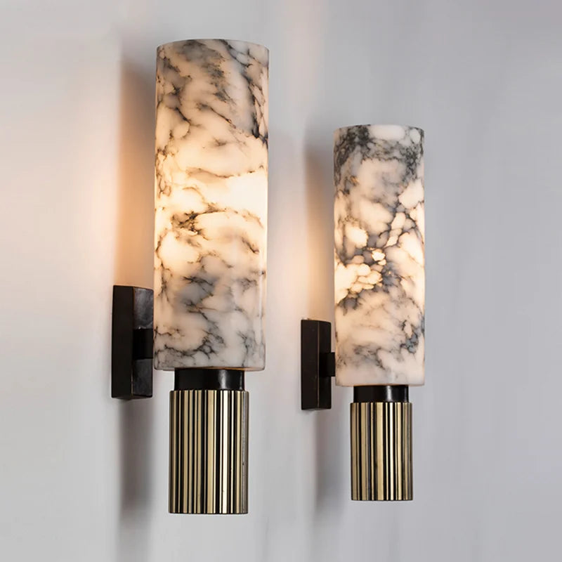 Elegant Marble Wall Lamp For Luxury Homes - BritishElegance