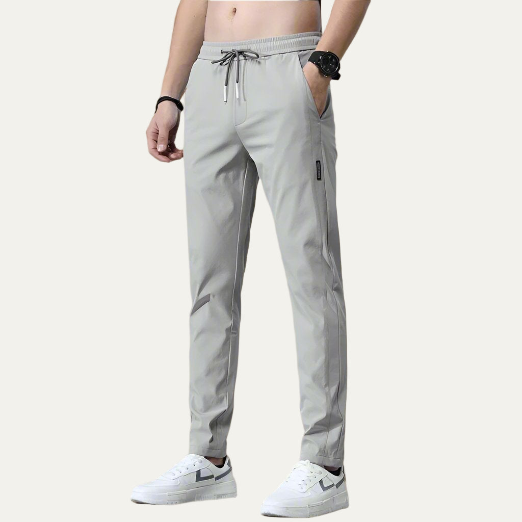 Men’s Slim Straight Athletic Trousers