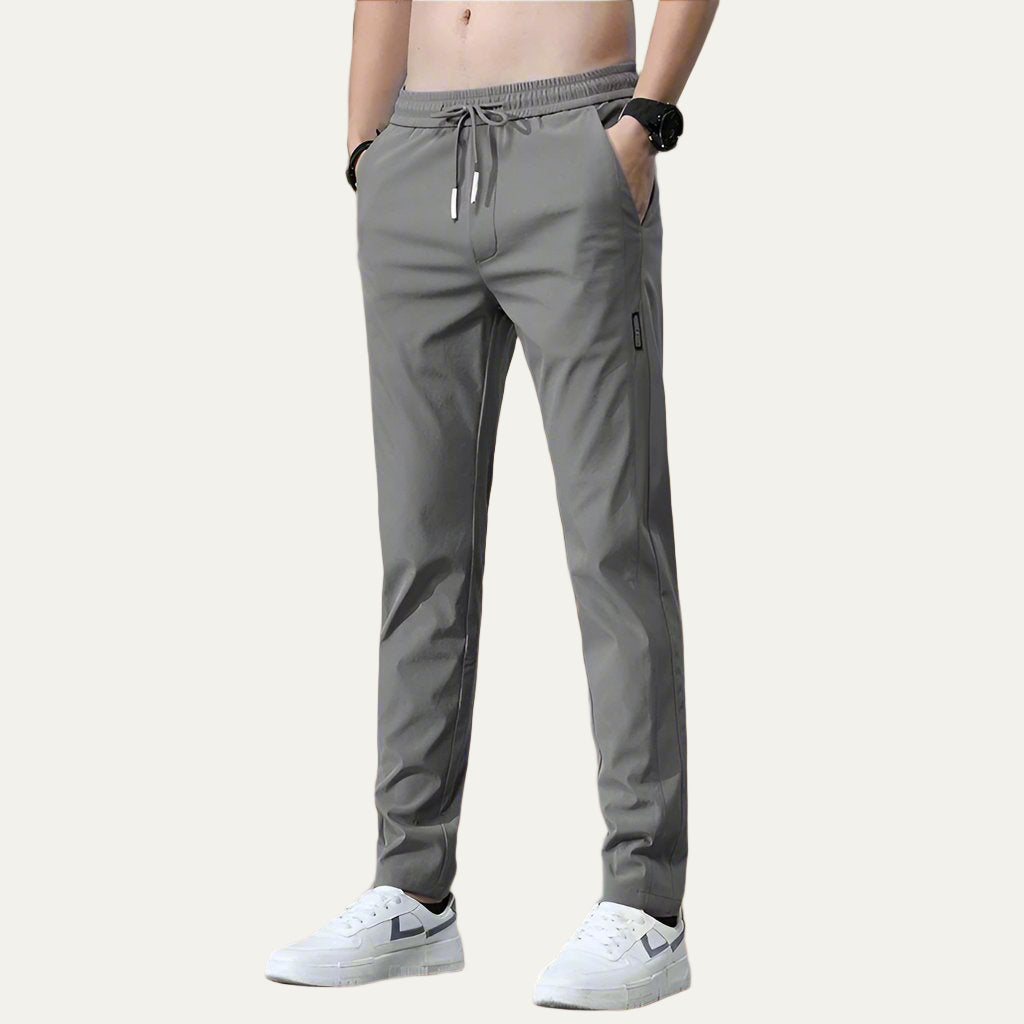 Men’s Slim Straight Athletic Trousers