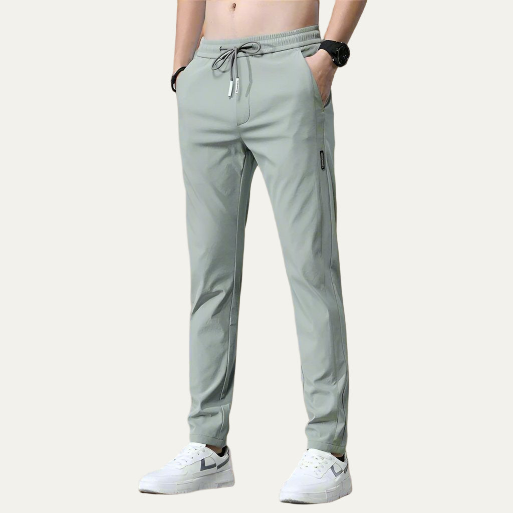 Men’s Slim Straight Athletic Trousers