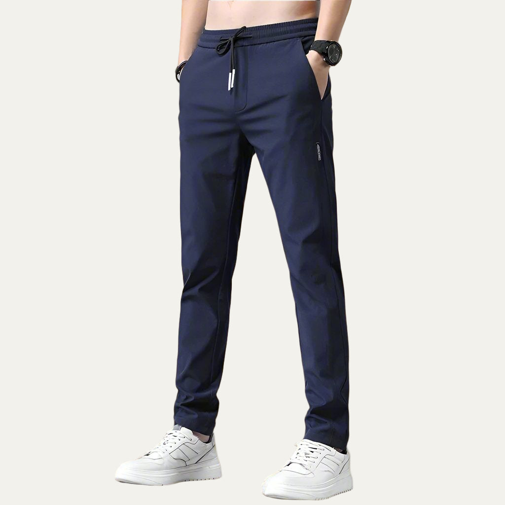 Men’s Slim Straight Athletic Trousers