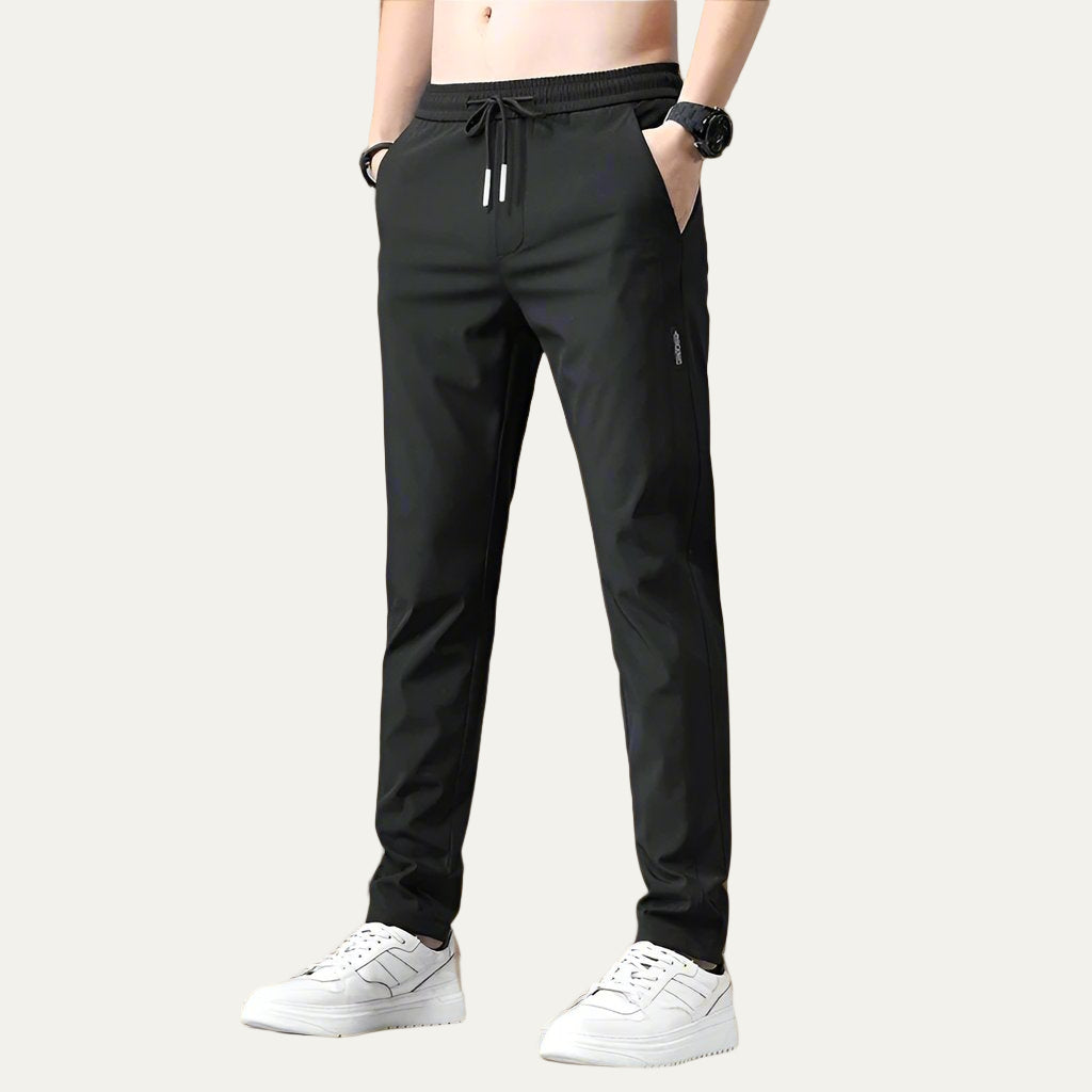 Men’s Slim Straight Athletic Trousers