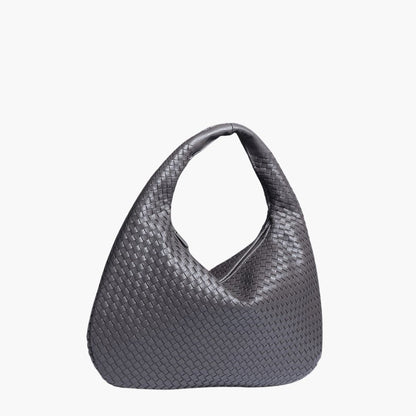 Women's structured hobo bag with adjustable shoulder strap