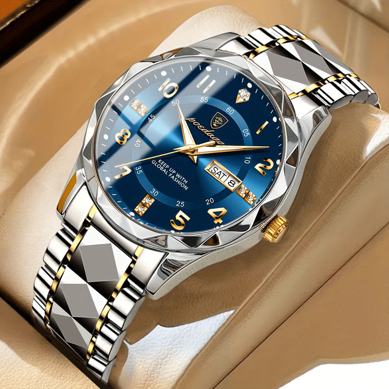 Waterproof Mens Sports Watch 50m Chrono - BritishElegance