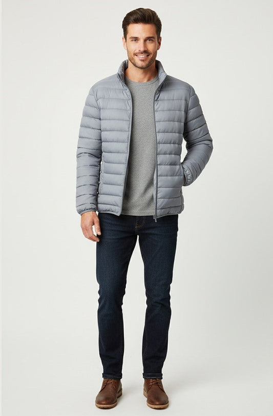 Stylish Black Puffer Jacket