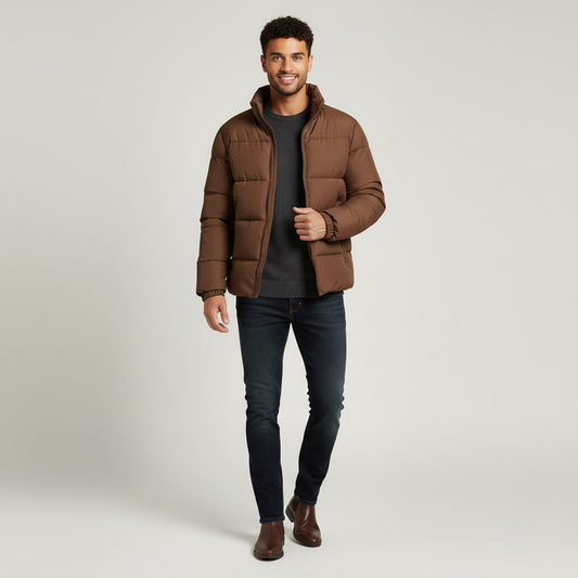 Windproof Winter Jacket Black