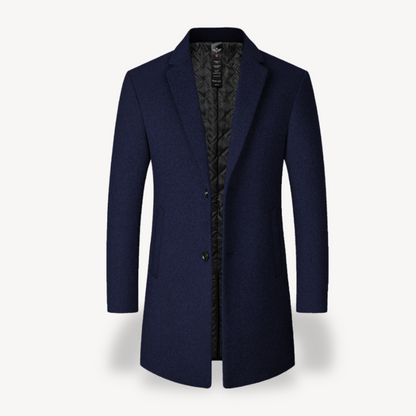 Men's Coat - Wool Blend Winter Coat