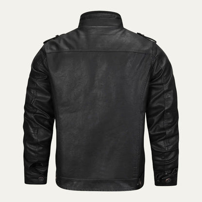 Men’s Vintage Moto Leather Biker Jacket