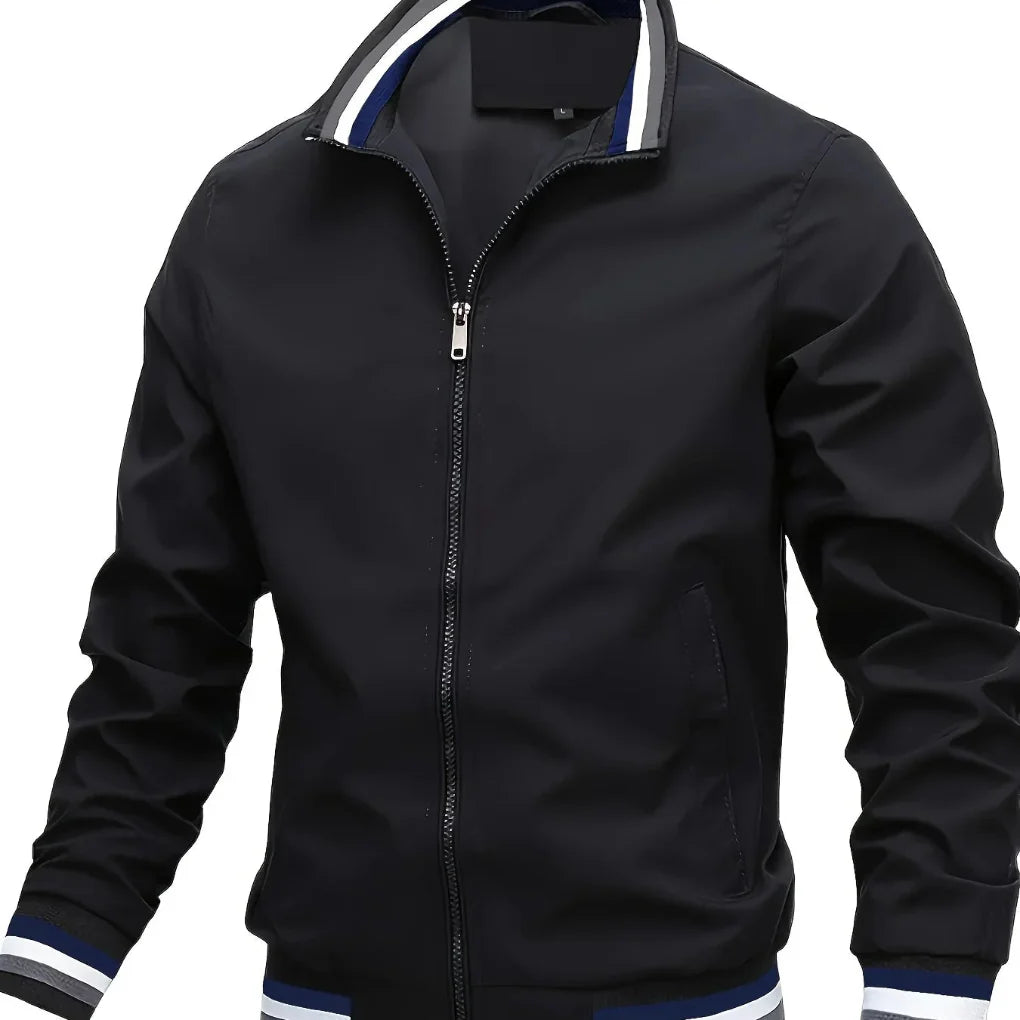 Men’s Transitional Jacket with Collar
