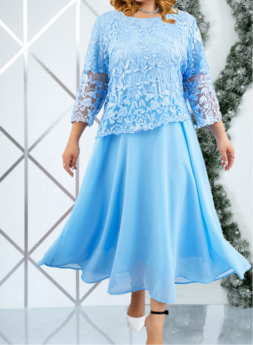 Luxurious Long Sleeve Evening Maxi Dress for Women