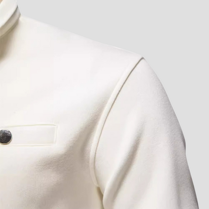 Men’s Minimalist Quarter-Zip Pullover
