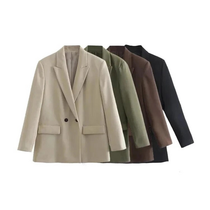 Classic Fit Two Button Blazer - BritishElegance