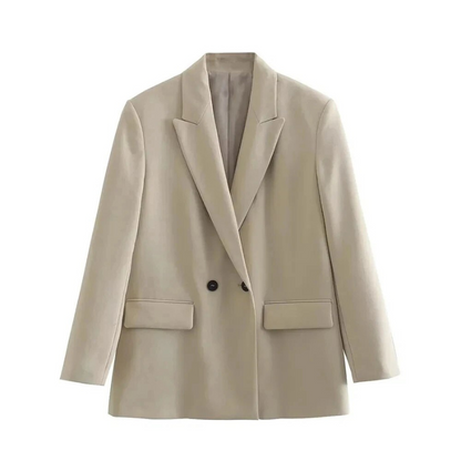 Classic Fit Two Button Blazer