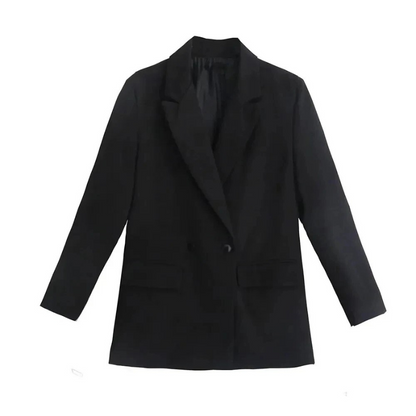 Classic Fit Two Button Blazer
