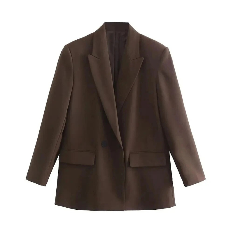 Classic Fit Two Button Blazer