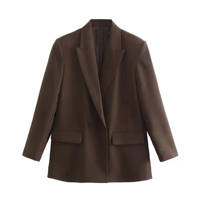 Classic Fit Two Button Blazer
