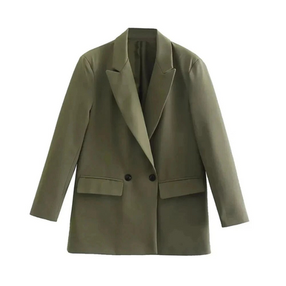 Classic Fit Two Button Blazer