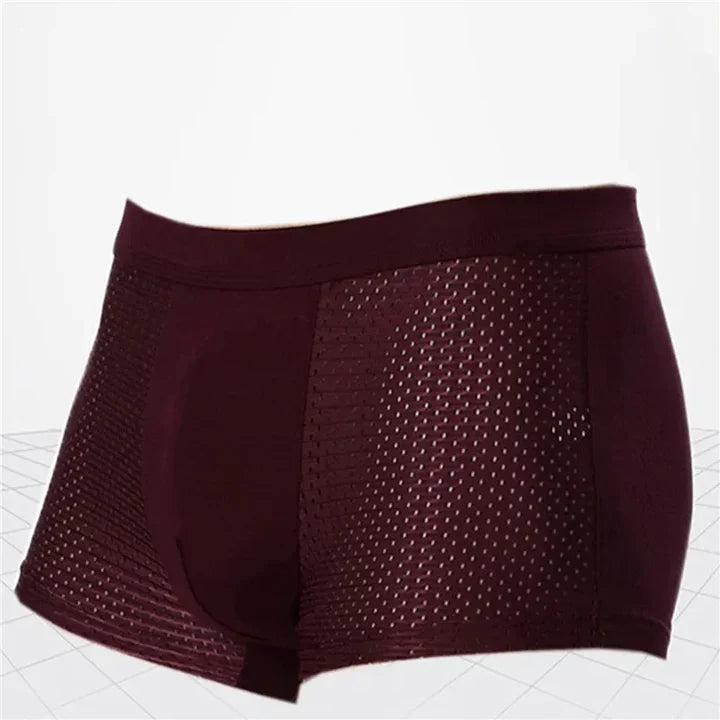 Stylish Bamboo Boxer Shorts Set in Trendy Colors