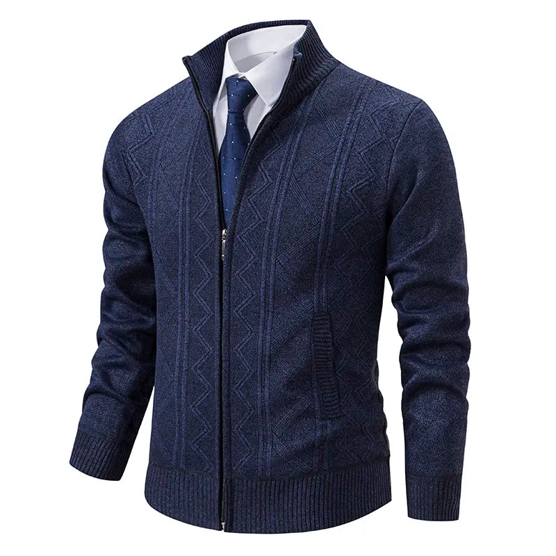 Men’s Quilted Hybrid Knit Sleeve Jacket