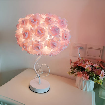 Floral Touch Table Lamp for Bedroom