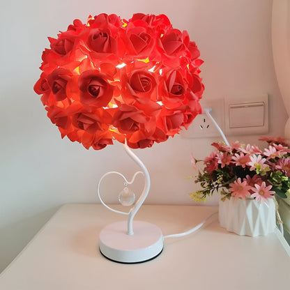 Floral Touch Table Lamp for Bedroom