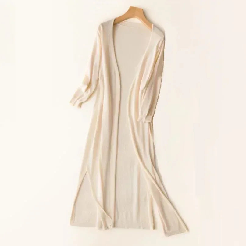 Women's Oversized Open Cardigan Sweater
