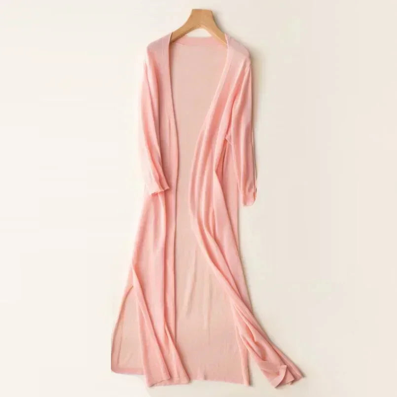 Women's Oversized Open Cardigan Sweater