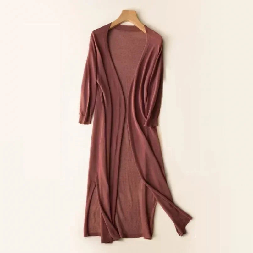 Women's Oversized Open Cardigan Sweater