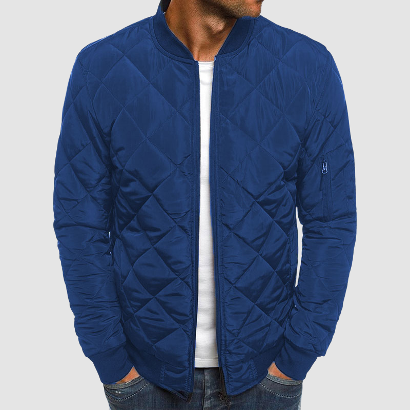 Niels | Breathable Autumn Bomber Jacket for Men with Light Padding