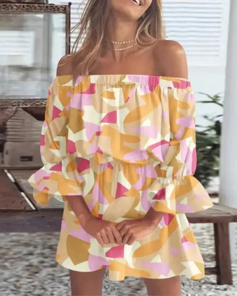 Sunny Short Sleeveless Summer Dress for Women