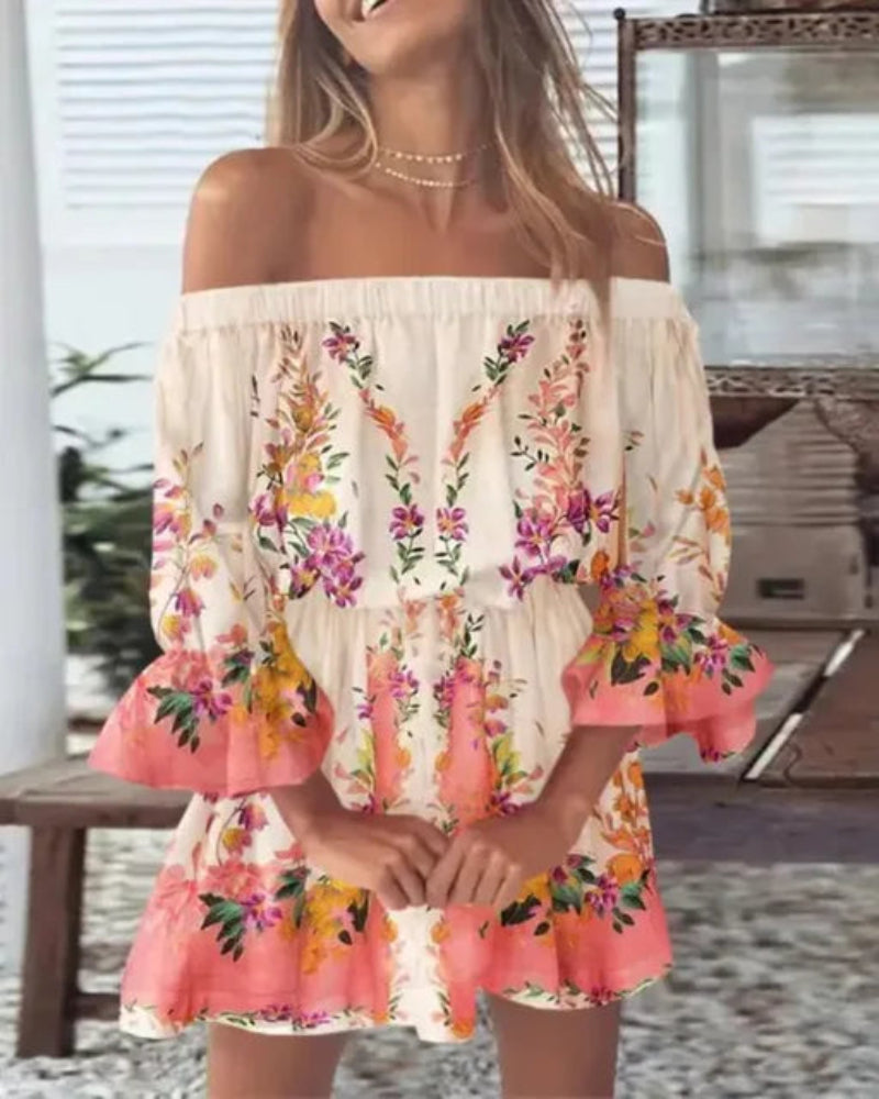 Sunny Short Sleeveless Summer Dress for Women