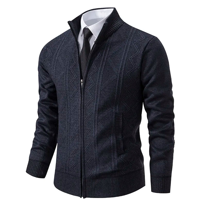 Men’s Quilted Hybrid Knit Sleeve Jacket