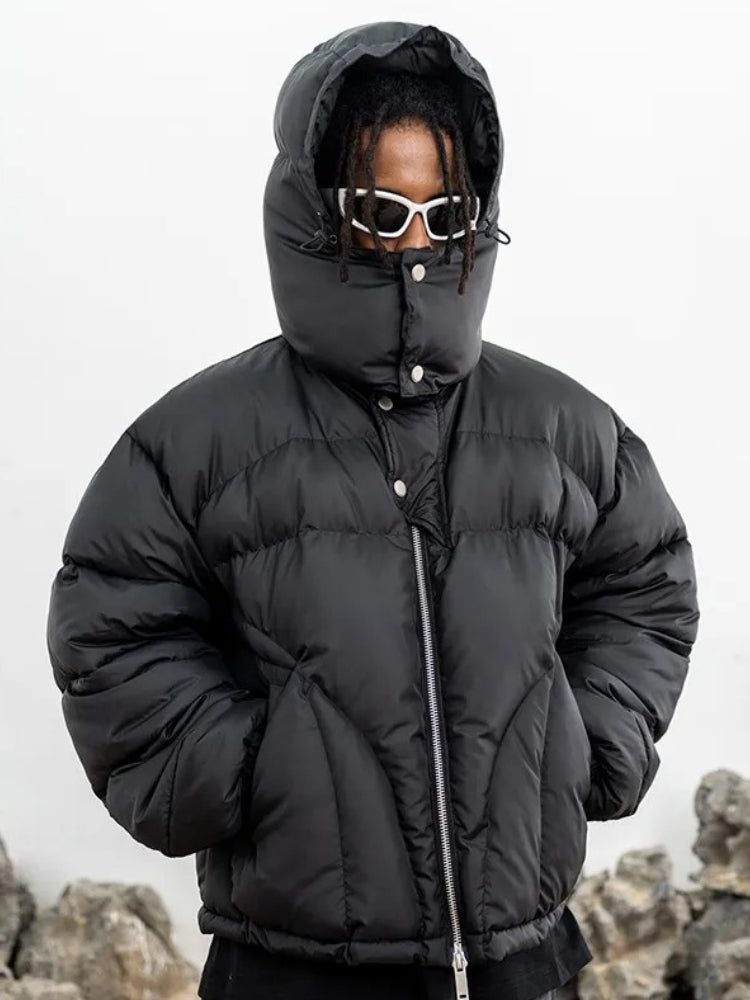 Logan | Stylish Men’s Winter Hooded Parka Puffer Jacket — Insulated and Warm