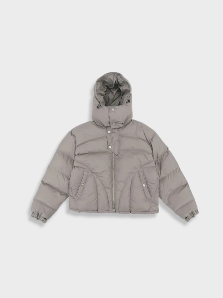 Logan | Stylish Men’s Winter Hooded Parka Puffer Jacket — Insulated and Warm