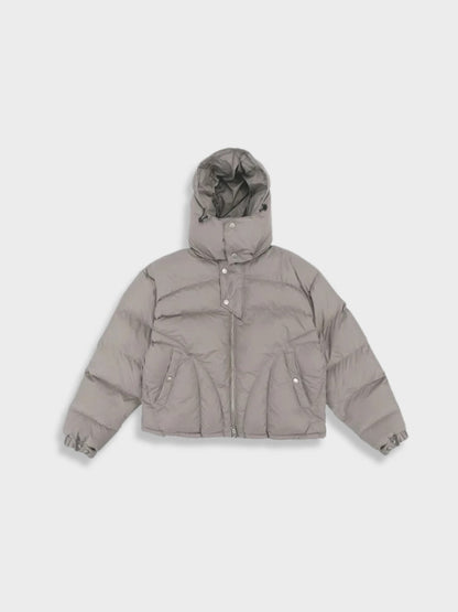 Logan | Stylish Men’s Winter Hooded Parka Puffer Jacket — Insulated and Warm