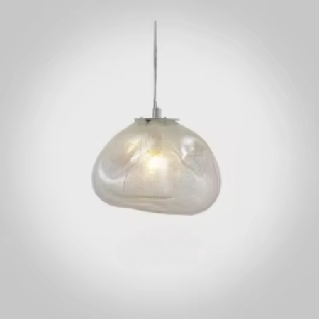 Airy Cloud Glass Drop Light - BritishElegance