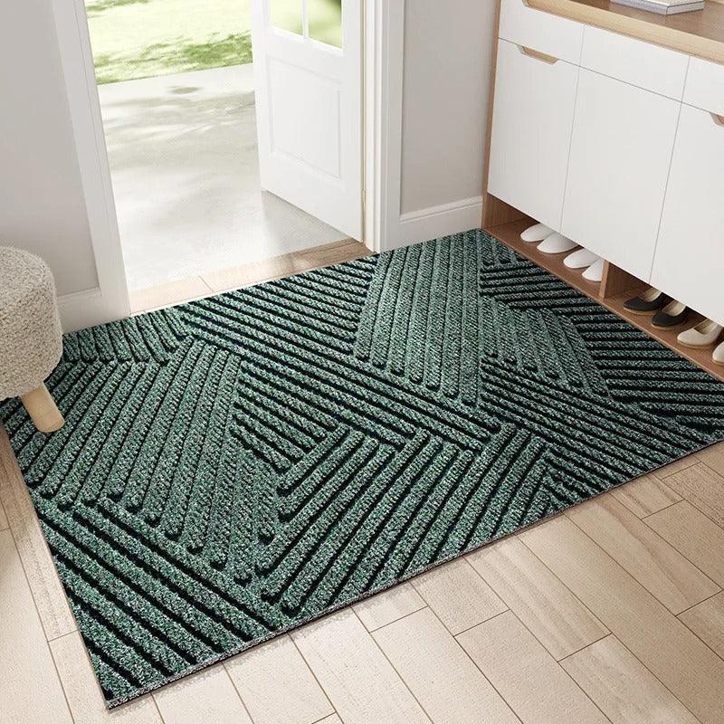Heavy Duty Rubber Entry Mat With Non Slip Backing - BritishElegance