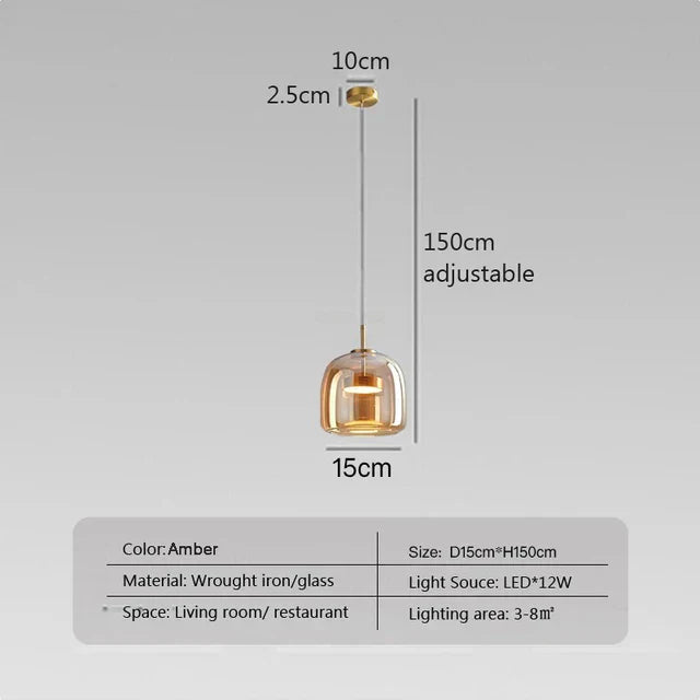 Sleek Glass Table Lamp for Modern Spaces