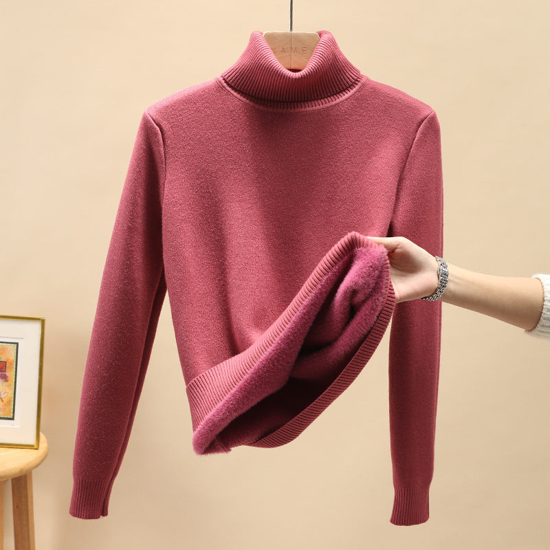Soft Pink Women's Winter Sweater - BritishElegance