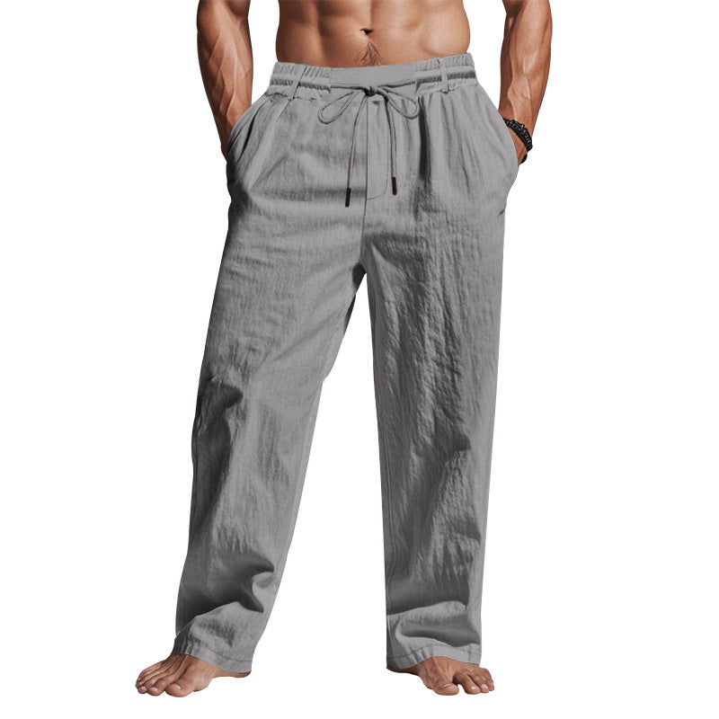Comfortable Men's Casual Full Length Trousers - BritishElegance