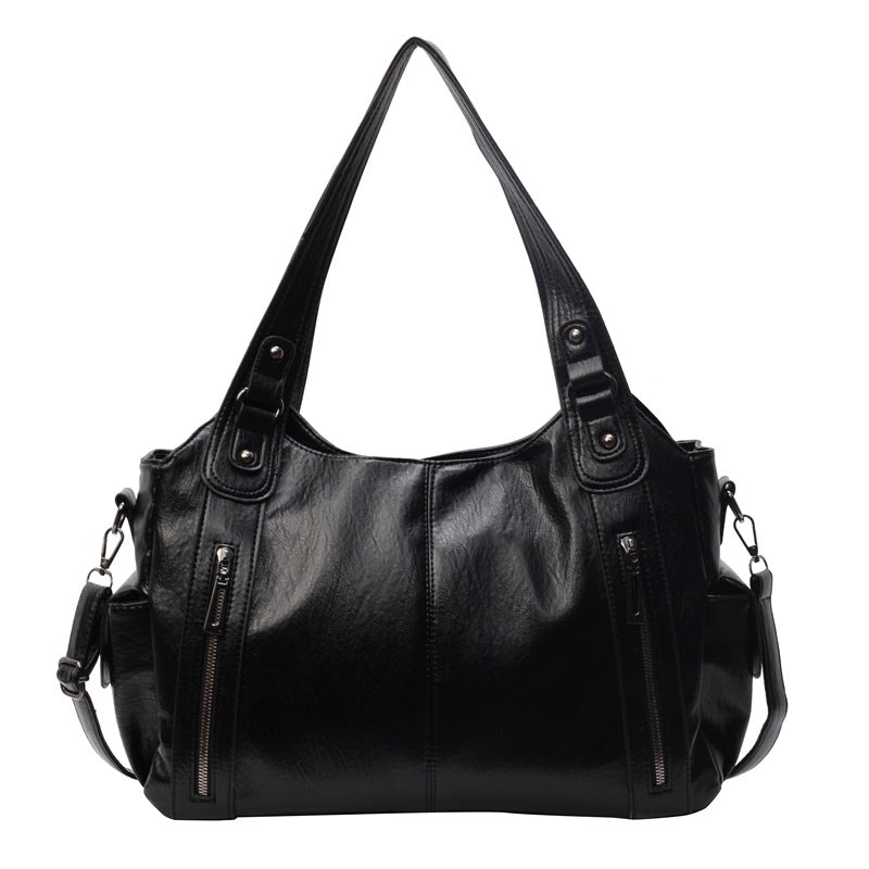 Classic Simple One Shoulder Bag - Spacious and Stylish