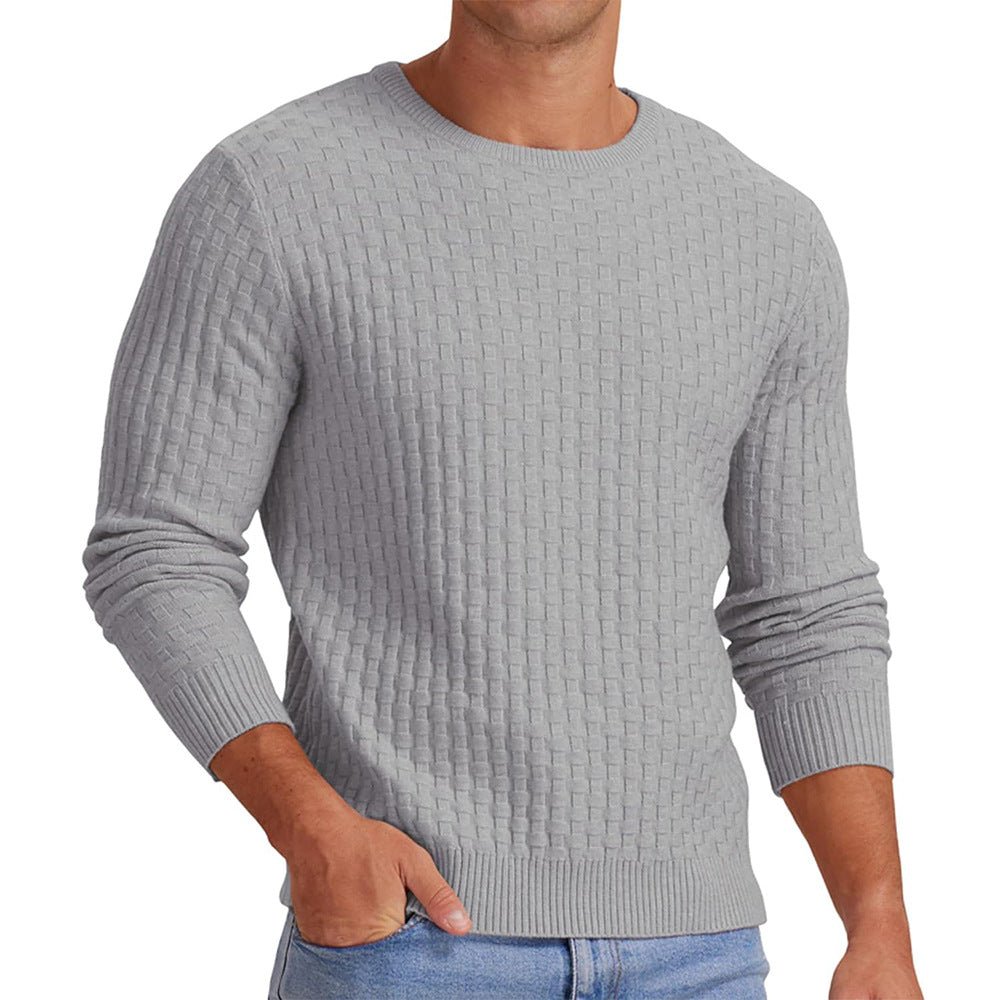 Cevori Stylish Knitwear Round Neck Jumper