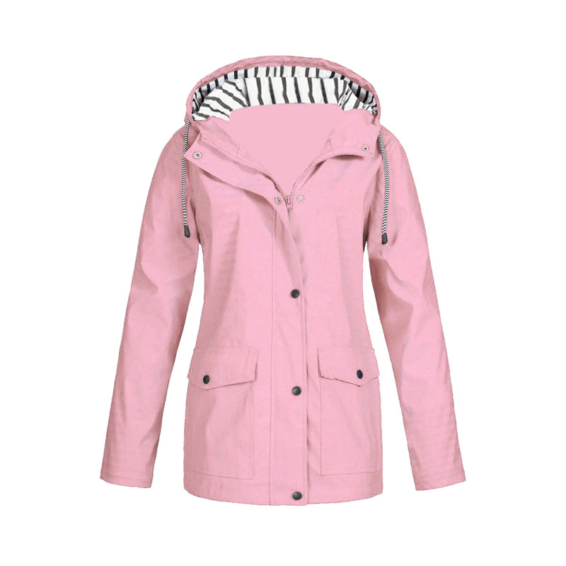 Ladies' Water-Resistant Parka Jacket - BritishElegance