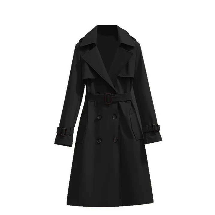 Juliette – Women’s Classic Double-Breasted Trench Coat