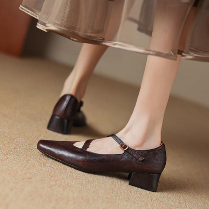 Evra Genuine Leather Heels