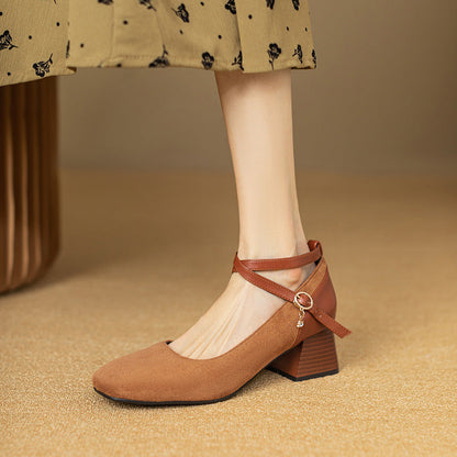 Avira Suede Heels