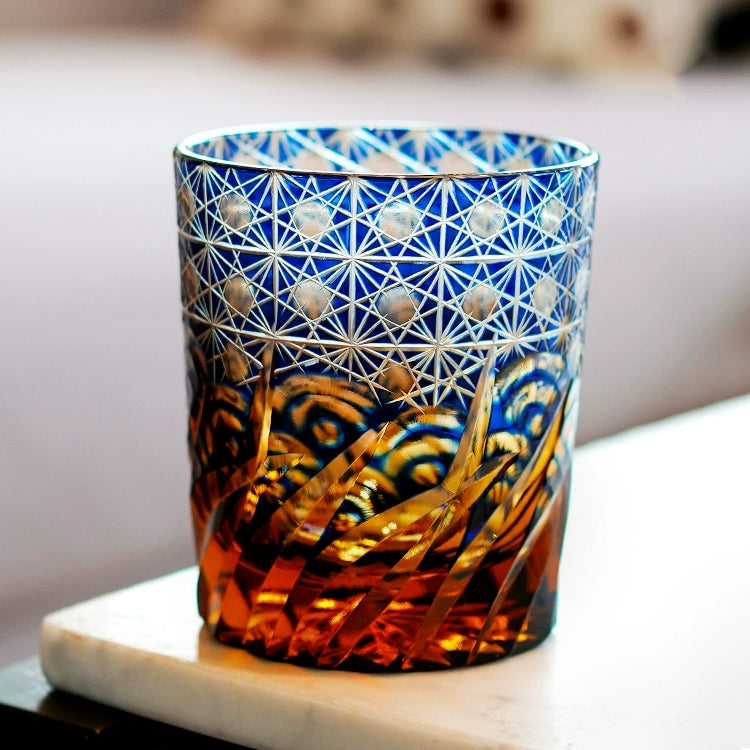Luxury Whisky Glass Set with Wood Gift Box - BritishElegance