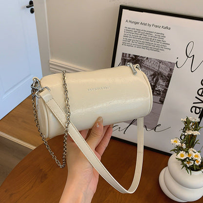 Stylish Round Crossbody Bag, Small & Fashionable - BritishElegance