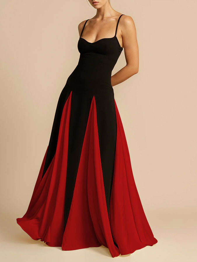 Boho Chic Cold Shoulder Maxi Party Dress
