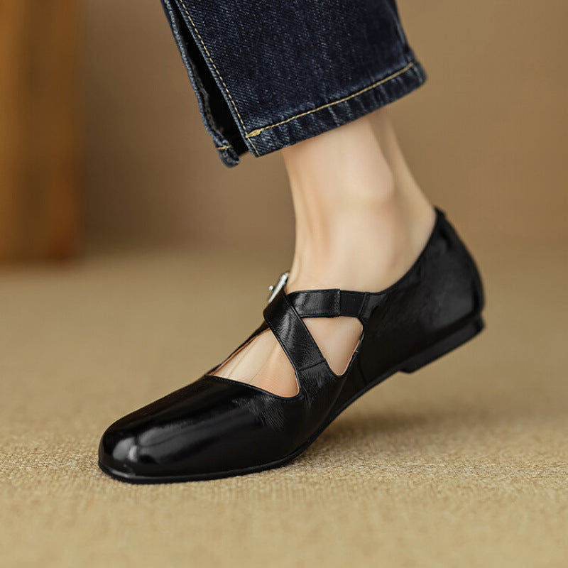 Nyra Genuine Leather Shoes